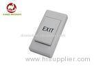 Micro - Switch Inside Plastic Push To Exit Button Narrow Thin Style With Backbox