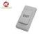 Micro - Switch Inside Plastic Push To Exit Button Narrow Thin Style With Backbox