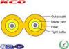 Duplex Zipcord Fiber Optic Breakout Cable Single Mode Tight Buffered