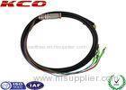 IP67 Waterproof Fiber Optic Pigtail Single Mode 4 Fibers 3m PE Sheath