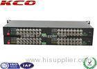 Video To Fiber Optic Converter 32 Video Ways Rack MountableLong Distance Point