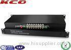 FC UPC Fiber optic media converter Video Over Fiber Media Converter Rack Mounting