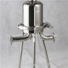 Sanitary Electropolished 316L Fluid Filter Housing