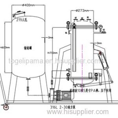 Small PA Cartridge Filter System