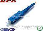 Single Mode Fiber Optic Connectors / Fiber Optic SC Connector Pre Assemly