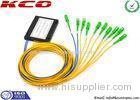 Optical Fiber Splitter 2X8 / Fiber Optic Splitter Loss Fiber To The Home Type