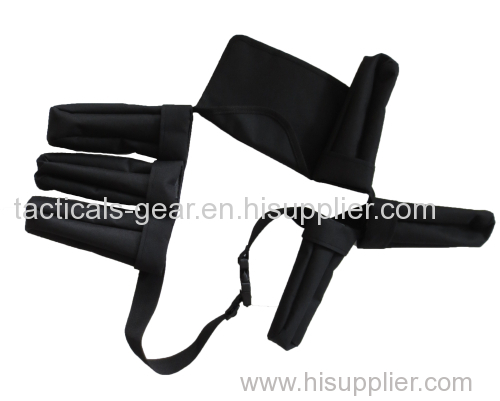 balck durable tool fanny pack