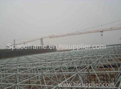 Steel structure roofing space frame canopy steel building shed