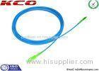 Rodent-resistant SM cable SC/APC to LC/APC sinplex armored optical fiber patch cables armoured cord