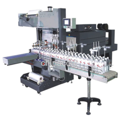 Automatic Wrapper bottle packing machine Heat Shrink Tunnel