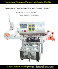 Automatic Plastic Juice Cup Heating Sealing Machine