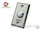 Mortise Mounted Spdt Door Exit Push Button Momentary Switch Waterproof 115 * 70 * 25mm