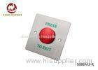 Strong 304 Stainless Steel Push To Exit Button Green / Red 2 Colors Options
