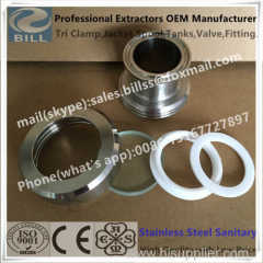 Stainless Steel Sanitary Tri Clamped end T type Filter