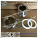 Stainless Steel Sanitary Tri Clamped Pipe Sight Glass with viton gasket