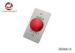 Anti - Vandal Red Door Exit Push Button Micro Switch With Fireproof Material Faceplate