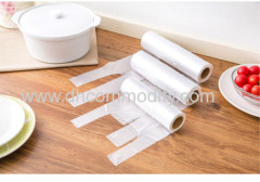 disposable food packing bag/freezer bag/ ziplock bag