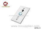 Lightweight Door Exit Push Button Led Light Switches18mm Diameter Contact Area