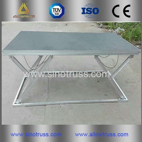 factory price aluminum alloy folding stage