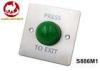 Metal Mushroom Switch Push to Exit Button NO / NC / COM Double Feature