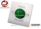 Metal Mushroom Switch Push to Exit Button NO / NC / COM Double Feature