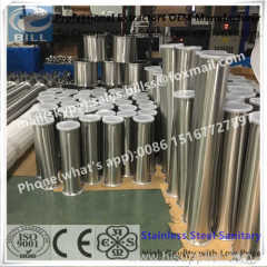 Stainless Steel Sanitary Tube Spool with tri clamp both end