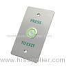 Stainless Steel Door Release Push to Exit Button with LED Indication