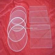 transparent quartz plate quartz disc