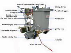 Multi-function Thermoplastic Road Marking Machine