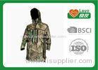 Customized Outdoor Waterproof Rain Jacket For Women / Men Military