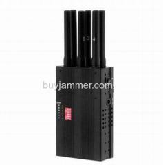 Selectable Portable 3G Cell Phone WiFi Jammer & GPS Signal Jammer