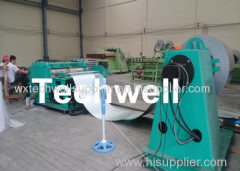 Simple Steel Coil Slitting Cutting Machine for Slitting Carbon steel / GI / Color Steel Q235-Q350 Coil into Strips
