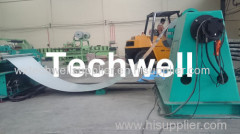 Simple Steel / Metal Slitting Machine For Slitting 0.2-1.8x1300 Coil Into 10 Strips