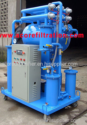 Single Vacuum Transformer Insulating Oil Purifier