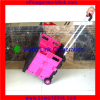 High Quality 2 Wheel Plastic Shopping Folding Cart Trolley