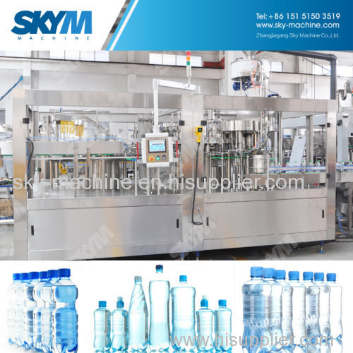 Super Quality Mineral Water Bottle Filling Machine For Different Bottle Size