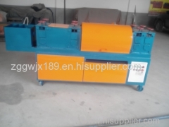 Hyperbolic steel tube straightening machine