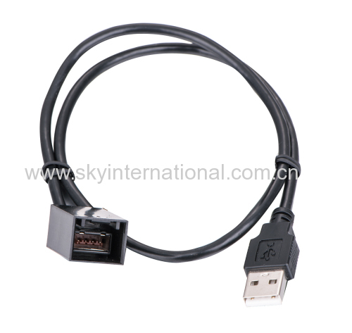 USB Cable Adapter for Honda Civic Jazz Fit CR-V Accord Odyssey 90CM