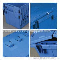 Attach Lid Solid Stackable Moving Container