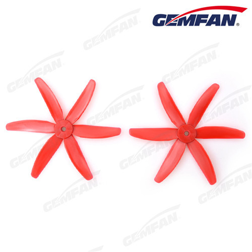 5040 glass fiber nylon adult CW CCW Propeller with 6 blades for rc toys airplane