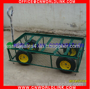 portable steel garden cart