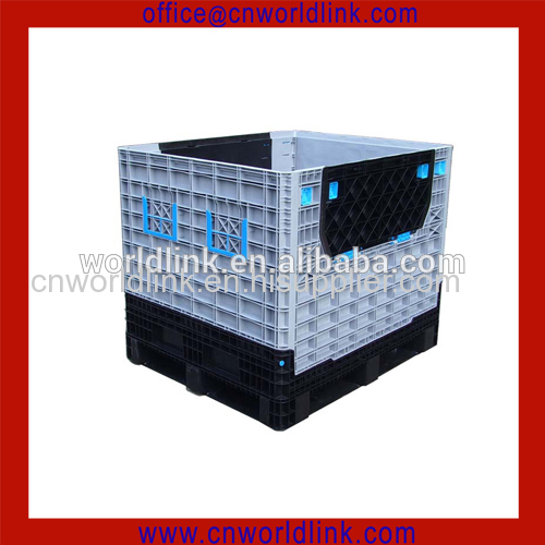 1000kgs Agricultural Plastic Storage Pallet Big Box Crate