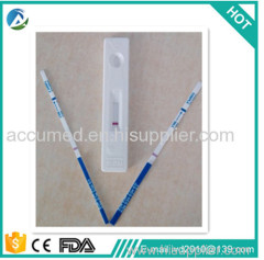 CE approved High accuracy pregnancy test cassette