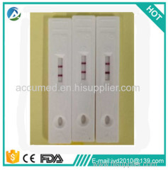CE approved High accuracy pregnancy test cassette