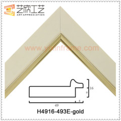 Plastic Picture Frames Profiles Classic Oil Painting Inner Frame Moulding