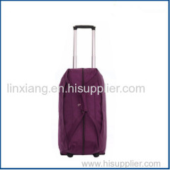 Hot selling wear resistance trolley bag luggage lightweight travel time trolley bag