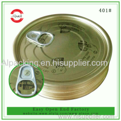 401 tinplate easy open lid