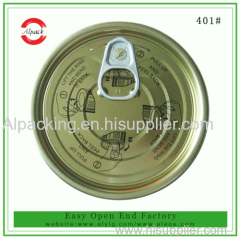 401 tinplate easy open lid