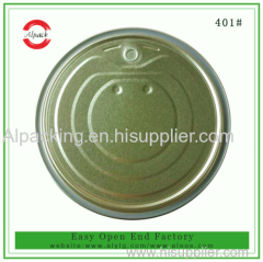 401 tinplate easy open lid