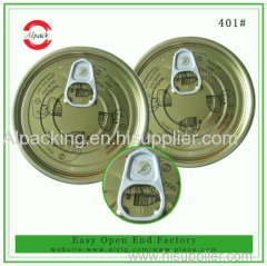 401 tinplate easy open lid